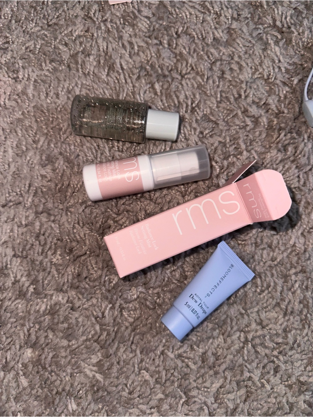 RMS Beauty Pink Primer Stick with Pastel Blue Tube